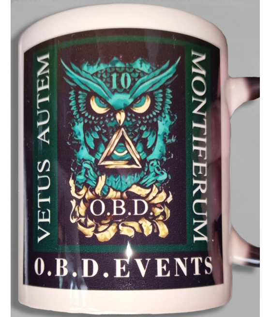 O.B.D. Events magic mug