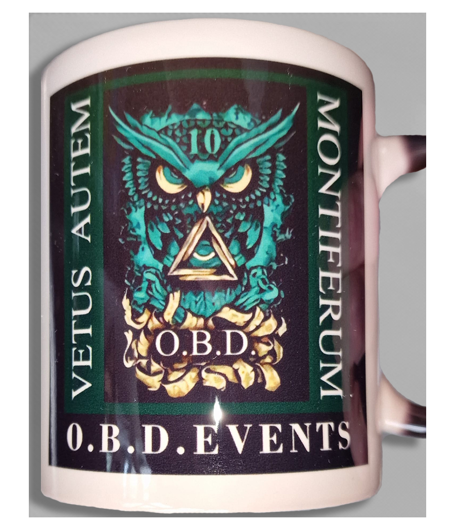 O.B.D. Events magic mug